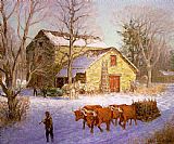 Unknown Clime The Stone Mill Ice House painting